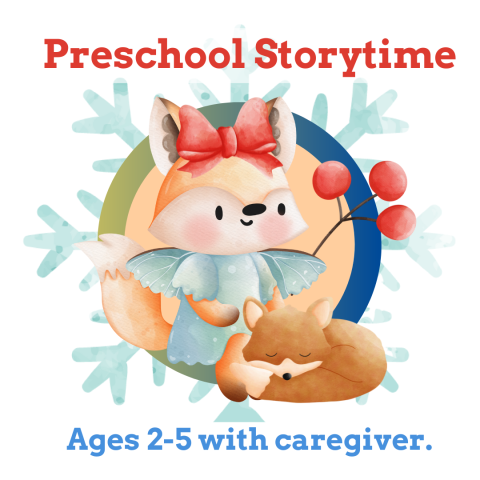 Preschool Storytime with two cute foxes