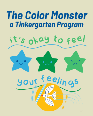 It's ok to feel your feelings in a variety of colors