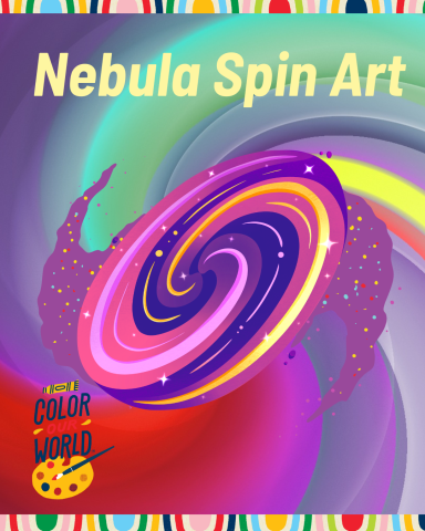 Swirly Spin Art