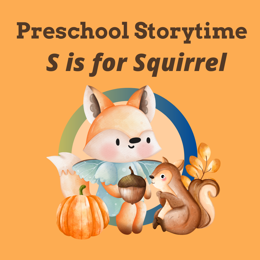 cute fox sitting together with a squirrel for storytime